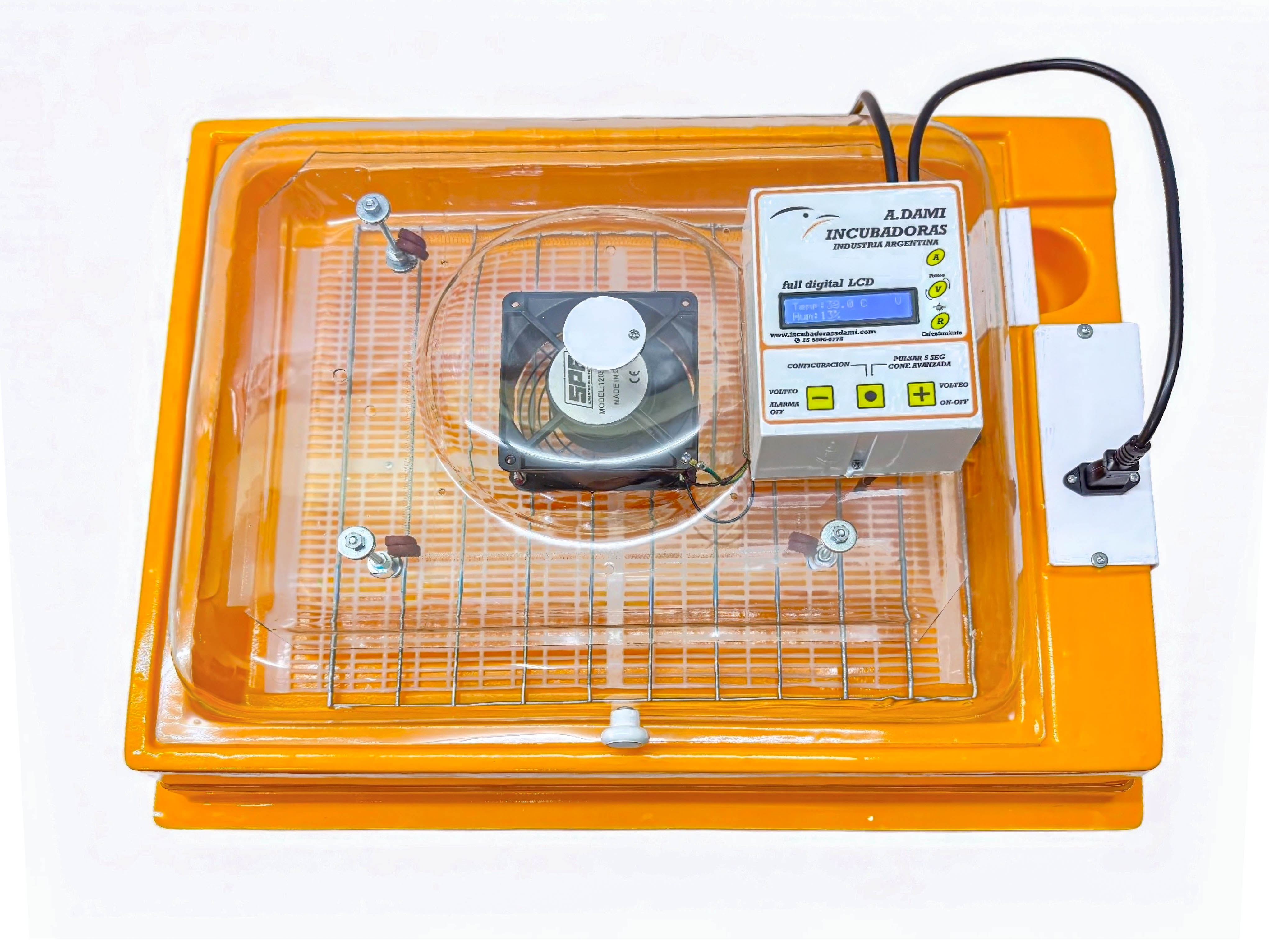 Incubadora de aves de 65 huevos