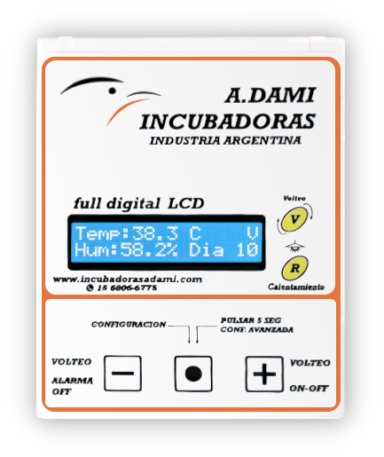 Incubadoras automaticas